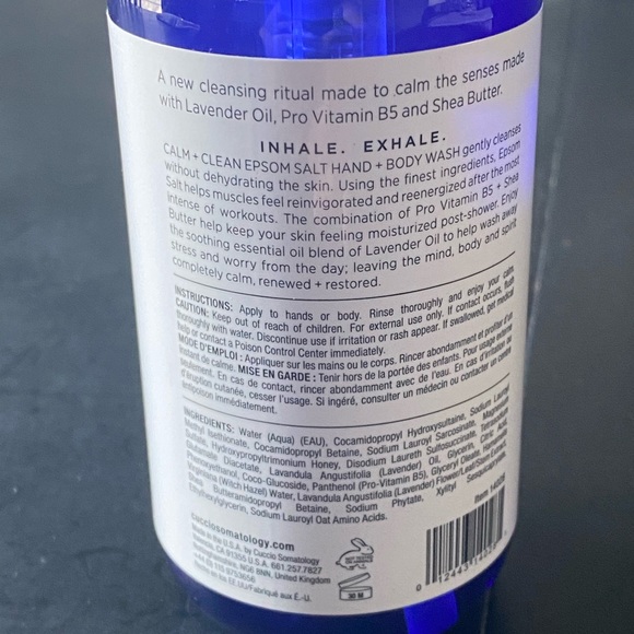 Calm and clean epsom hand and body wash 🧴 - Picture 2 of 2